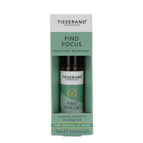 Tisserand Essential Oil Blend Roller Ball Find Focus 10ml
