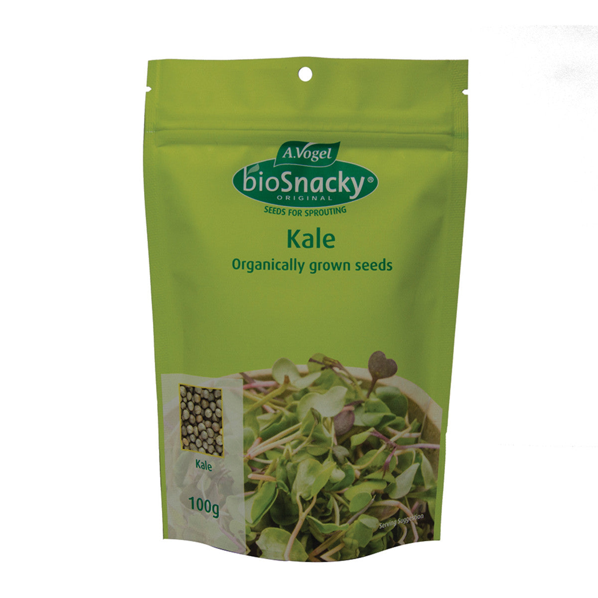A. Vogel Biosnacky Organic Kale Seeds for sprouting 100g