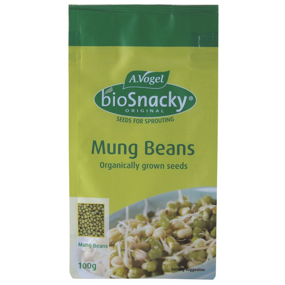 A. Vogel Biosnacky Organic Mung Bean Seeds for sprouting 100g