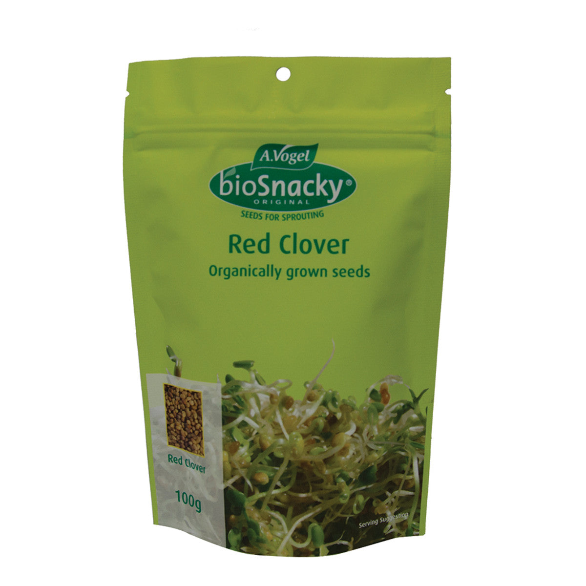 A. Vogel Biosnacky Organic Red Clover Seeds for sprouting 100g