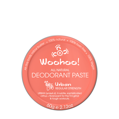 Woohoo Body Natural Deodorant Paste Urban 60g