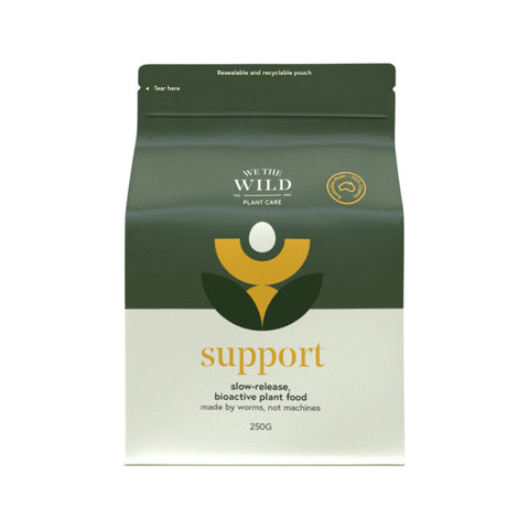 We The Wild Plant Care Organic Support (Slow-Release Bio-Active Plant Food) 250g