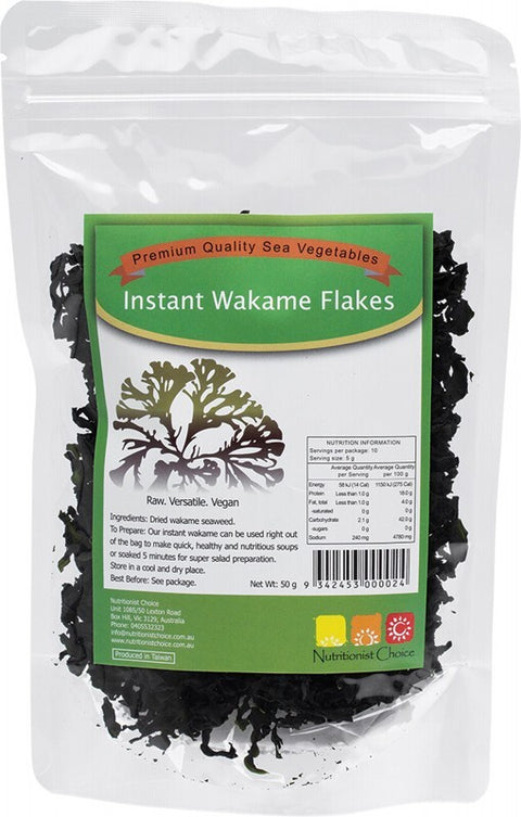 Nutritionist Choice Wakame Flakes - 50g