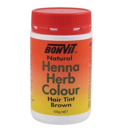 Bonvit Natural Henna Powder Brown 100g