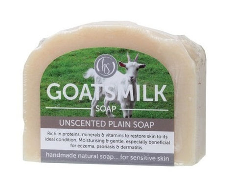 Harmony Soapworks Unscented Goat's Milk Soap 140g