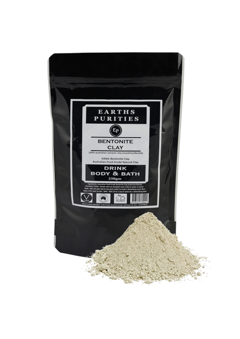 Earths Purities Bentonite Clay - Drink, Bath 200g