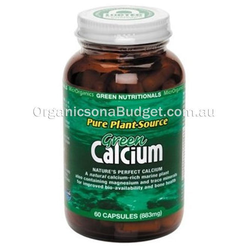 Green Nutritionals Green Calcium (883mg) 60 VegeCaps