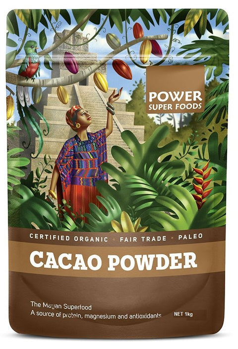 Power Super Foods Organic Cacao Powder 1kg