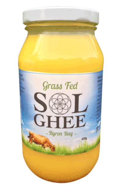 Sol Ghee Grass Fed Ghee 450g