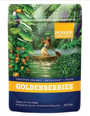Power Super Foods Organic Goldenberrys 225g