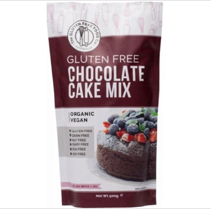 THE GLUTEN FREE FOOD CO Chocolate Cake Mix 500g