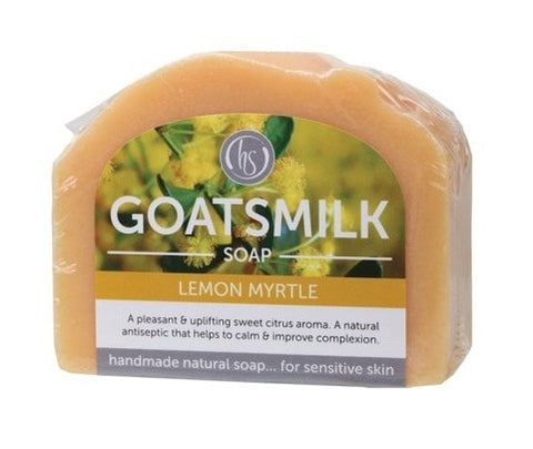 Harmony Soapworks Lemon Myrtle Goat's Milk Soap 140g