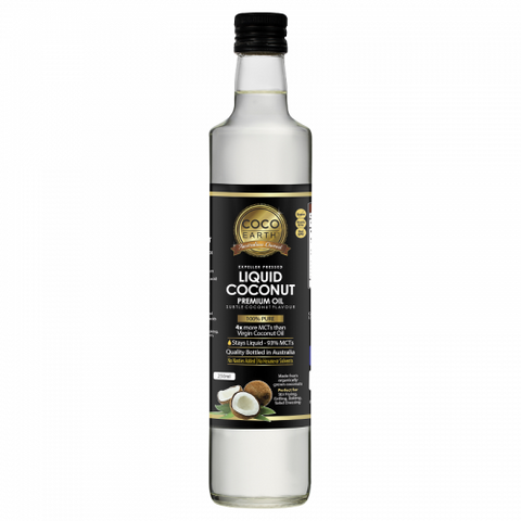 Coco Earth Liquid Coconut Oil 250ml