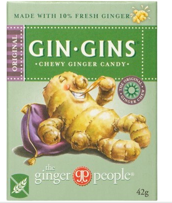 The Ginger People Gin Gins Chewy Ginger Candy Original - 42g