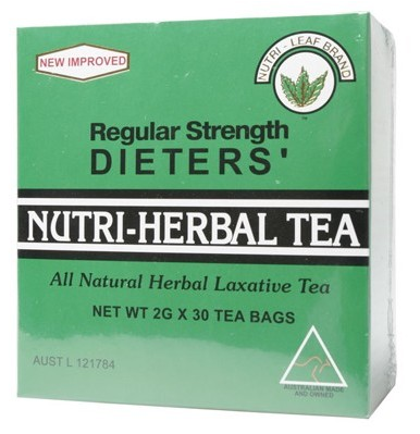 Nutri- Leaf Dieter's Tea Regular Strength 30 bags
