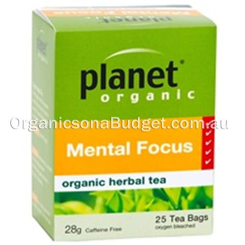 Planet Organic Mental Focus Tea 25 bags/28g