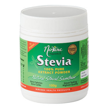 Nirvana Organic Stevia Powder 100g
