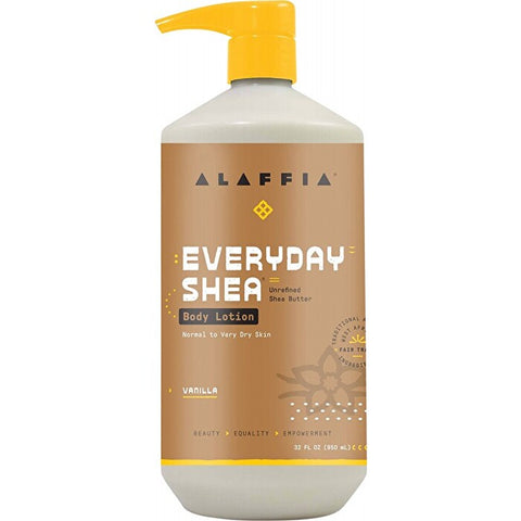 Alaffia Everyday Shea Vanilla Body Lotion 950ml