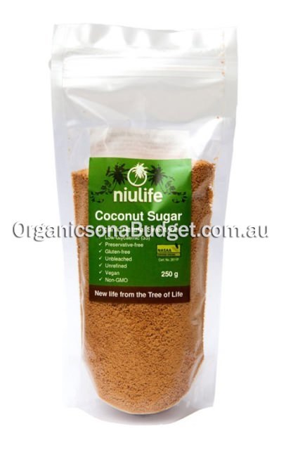 Niulife Organic Coconut Sugar 250g
