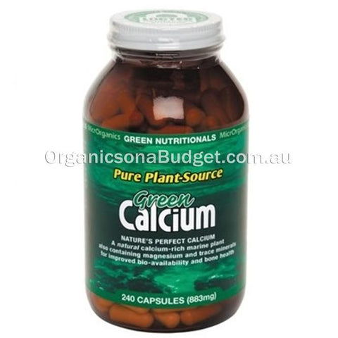 Green Nutritionals Green Calcium (883mg) 240 VegeCaps
