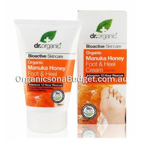Dr Organic Manuka Foot & Heel 125ml