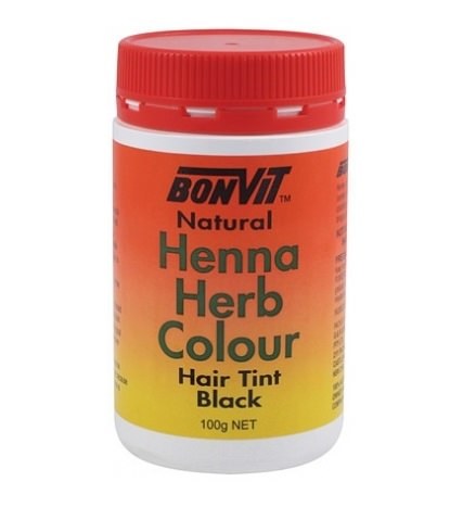 Bonvit Natural Henna Powder Black 100g