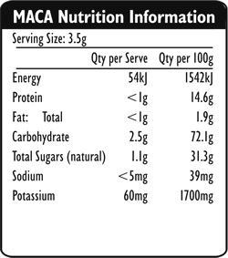 Power Super Foods Organic Maca Root Powder Tub 200g 20% OFF