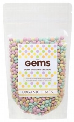 Organic Times Chocolate Little Gems 500g