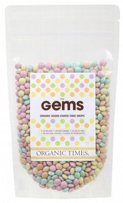 Organic Times Chocolate Little Gems 500g
