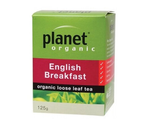 Planet Organic English Breakfast Loose Leaf Tea 125g