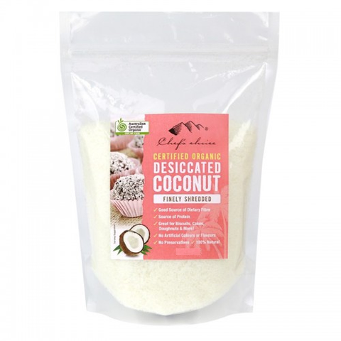 Chef's Choice Organic Desiccated Coconut 1kg 