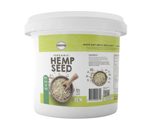 Hemp Foods Australia Hemp Seeds Hulled Bulk 5kg