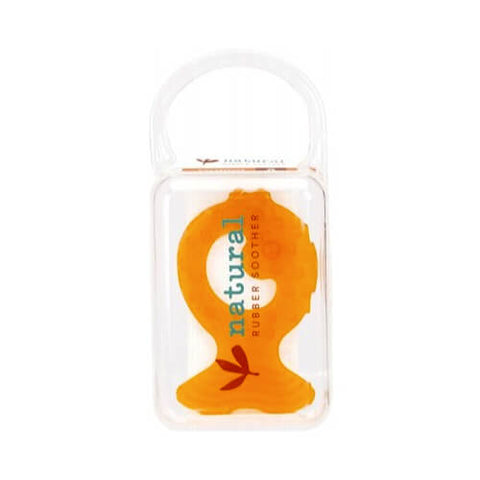 Natural Rubber Soothers - Fish Teether - Single Pack With Case