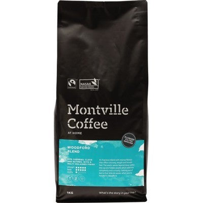 Montville Coffee Woodford Blend Plunger (Ground)