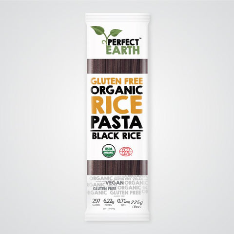 Perfect Earth Organic Rice Pasta - Black 225g x6
