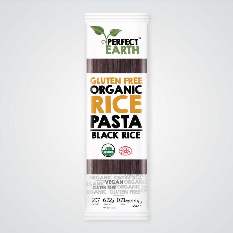 Perfect Earth Organic Rice Pasta - Black 225g x 6