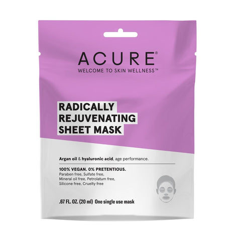 Acure Radically Rejuvenating Sheet Mask - 20ml