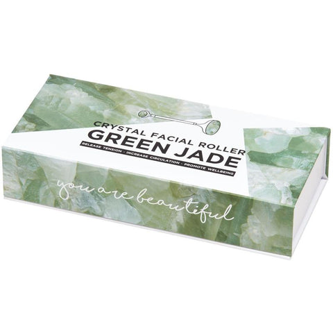 Summer Salt Body - Crystal Facial Roller - Green Jade