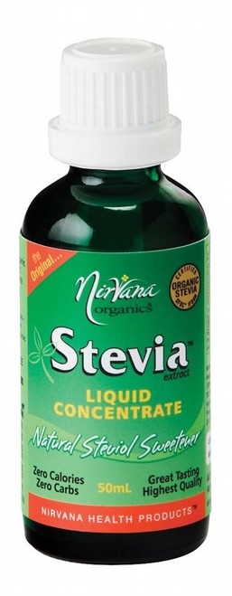 Nirvana Organics Stevia Liquid Concentrate 50ml