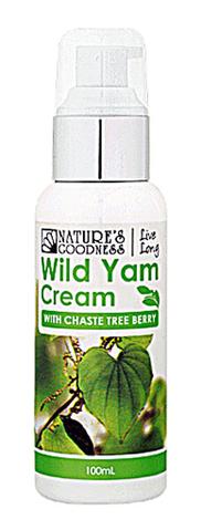 Nature's Goodness Wild Yam Cream with ChasteTree 100ml